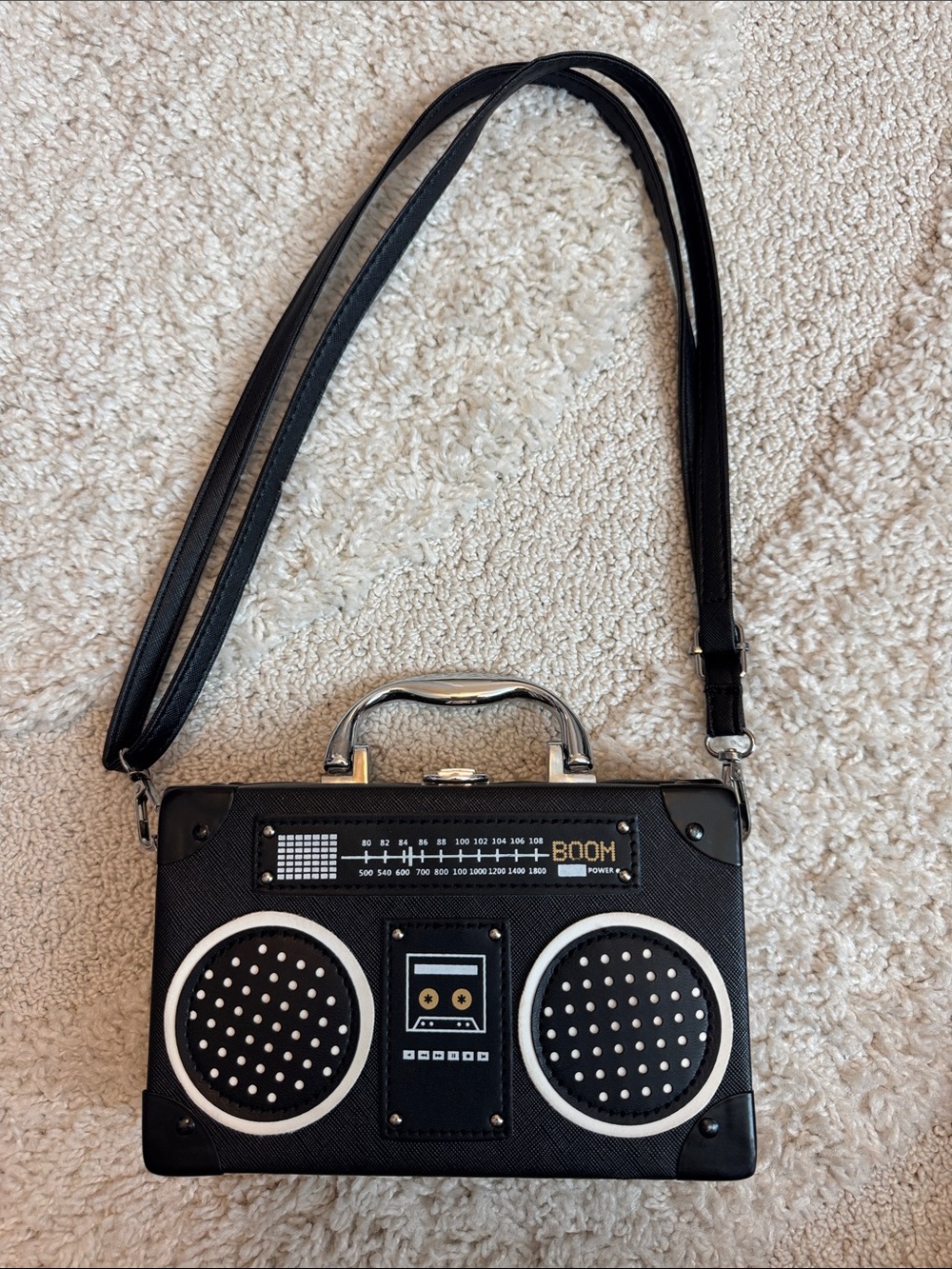 Boombox Crossbody Purse
